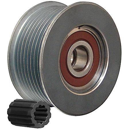Serpentine Idler/Tensioner Pulley; Steel, 74mm Dia., 37.5mm Width, 8 Grooves