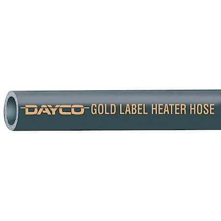Straight Heater Hose; EPDM Rubber, 1/2 Inch Diameter (sold by foot)