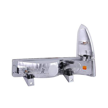 Clear Lens With Amber Reflectors, Set Of 2