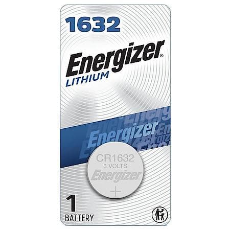 1632 Lithium Coin Battery, 1 Pack
