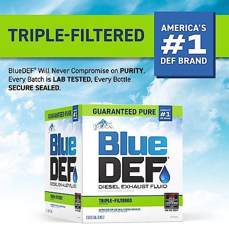 Diesel Exhaust Fluid, Triple-Filtered and Guaranteed Pure, 2.5 Gallon
