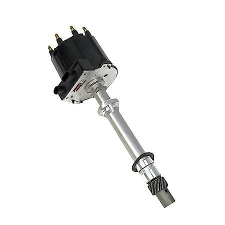 D1020 Flame-Thrower Distributor Hei/Est Chevrolet Small Block/Big Block Black Cap