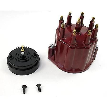 D600711 Cap Male Red And Rotor 8 Cylinder Flame-Thrower Billet Distributor