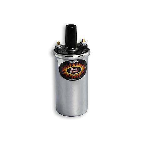 Flame Thrower Canister Coil: 40K Secondary Voltage, 3 Ohm, Oil Filled, 1 Pk, Improved Response!
