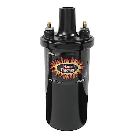 Flame Thrower Canister Coil: 40K Secondary Voltage, 3 Ohm, 1 Pk, Improved Response!