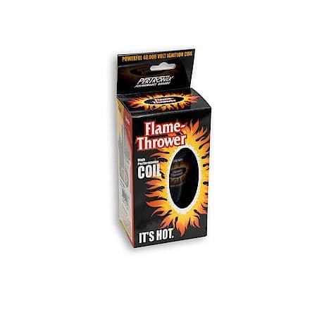 Flame Thrower Ii Canister Coil: 45K Secondary Voltage, .6 Ohm, Oil Filled, 1 Pk, Low Resistance.