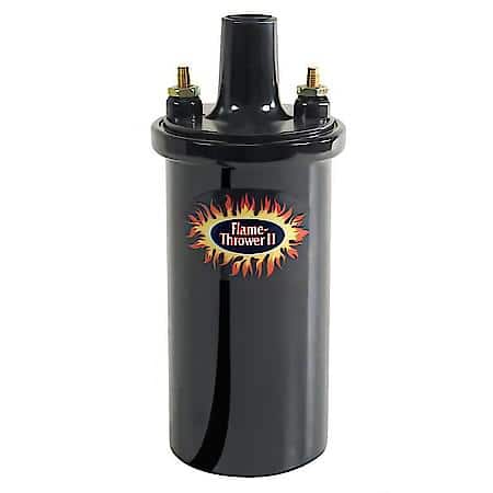 Flame Thrower Ii Canister Coil: 45K Secondary Voltage, .6 Ohm, Oil Filled, 1 Pk, Low Resistance.