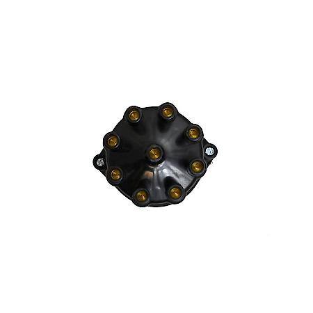 Dist Billet I3 Ford 351C, Black Cap