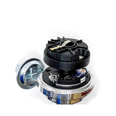 Dist Billet I3 Ford 351C, Black Cap