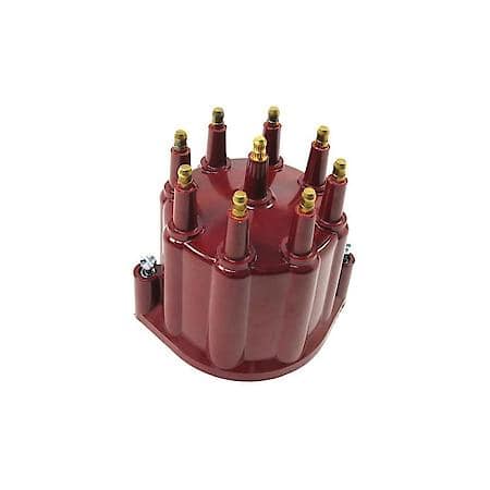 D650711 Cap Male Red 8 Cylinder Flame-Thrower Billet Distributor