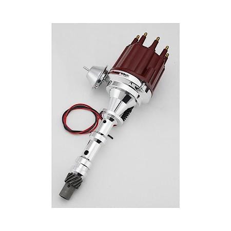 Dist Billet I3 Chevy 409 Vac Red Male Cap