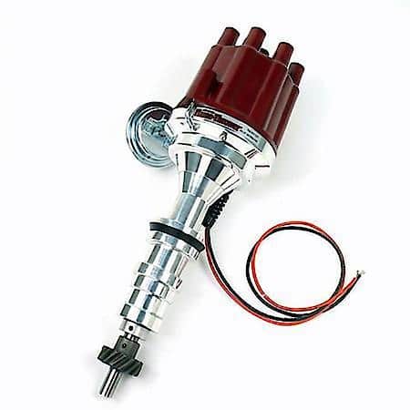 Dist Billet I3 Ford FE 352-428, Red Cap