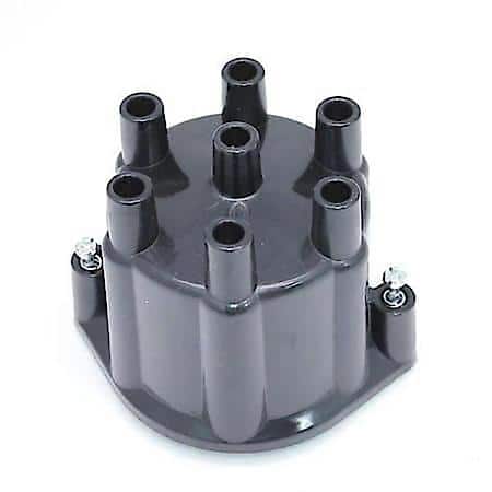 D656700 Cap Black 6 Cylinder Flame-Thrower Billet Distributor
