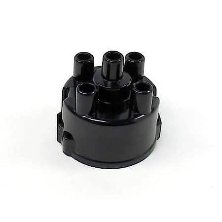 D654600 Cap Black Top Exit 4 Cylinder British Cast Distributor