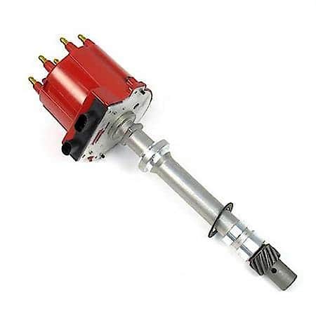 D1021 Flame-Thrower Distribuotr Hei/Est Chevrolet Small Block/Big Block Red Cap