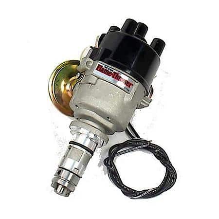 Flame-Thrower Electronic Distributor Cast British 4 Cyl Plug And Play