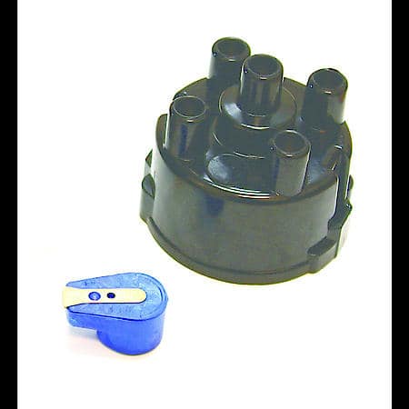 D604600 Cap top exit and Rotor Kit 4 cylinder British Cast Distributor