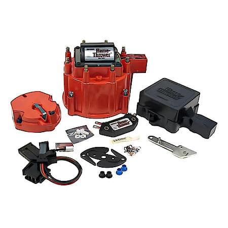 D8071 Flame-Thrower HEI Race Chevrolet Tune Up Kit Red cap