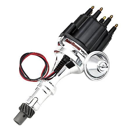Dist Billet I3 Pontiac V8  Vac Blk Male Cap