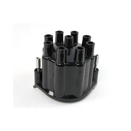 D651700 Cap Black 8 Cylinder Flame-Thrower Marine Billet Distributor