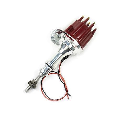 Dist Billet I3 Ford SB red Male cap