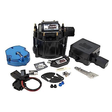 D8070 Flame-Thrower HEI Race Chevrolet Tune Up Kit Black cap