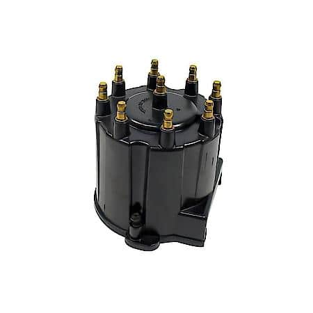 D4150 Flame-Thrower Distributor Cap HEI/EST Black