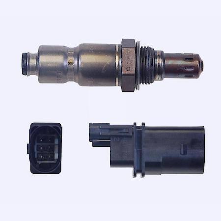Wideband Oxygen Sensor: Upstream, 5 Wire, 26.93" Long, Heated, Exact Fit