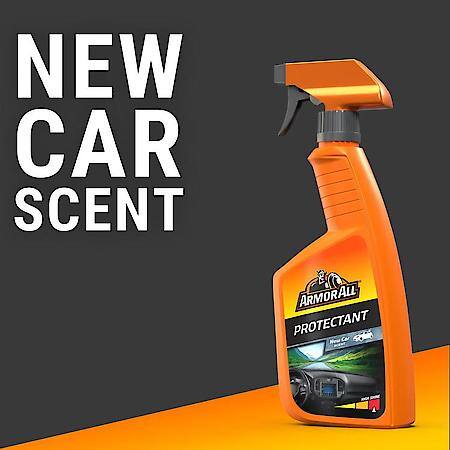 Protectant with New Car Scent and Odor Elimination Technology, 16 oz.