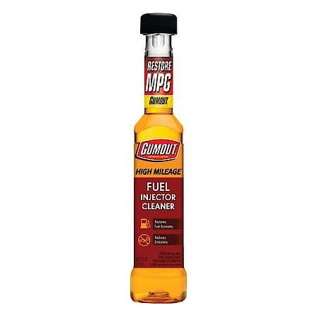 High Mileage Fuel Injector Fuel System Cleaner: For Vehicles Over 75K Miles, Treats 21 Gallons, 6 oz.