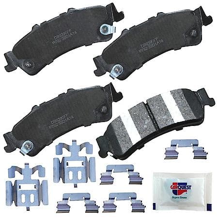 Ceramic Brake Pads - (4-Pad Set) - Rear