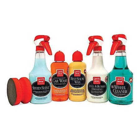 Starter Car Care Kit: Complete the Job Car Wash & Detail Kit, 6 Piece Kit