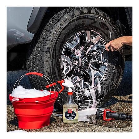 Heavy-Duty Wheel Cleaner: Powerful & Safe for All Wheels, 22 oz.