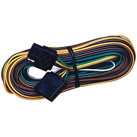 4-Wire Trailer Wiring Harness Set - Consists Of 4 Ft Vehicle Side & 25 Ft Trailer Side Harnesses
