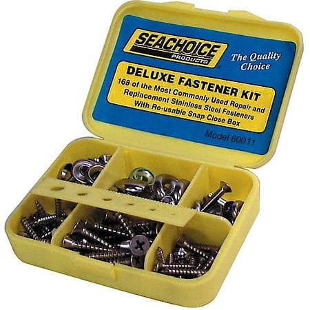 Deluxe Fastener Kit - Contains 168 Of The Most Commonly Used Replacement Stainless Steel Fasteners
