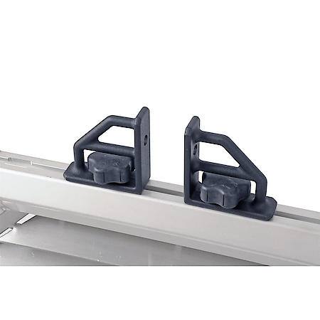 Dee Zee Headache Rack Mount, 250 Pound Capacity, Black, Aluminum, 2 Piece