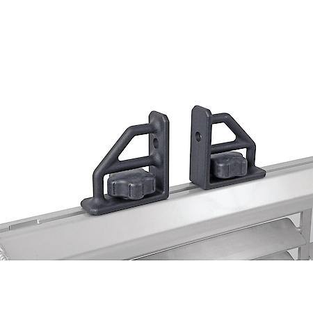 Dee Zee Headache Rack Mount, 250 Pound Capacity, Black, Aluminum, 2 Piece