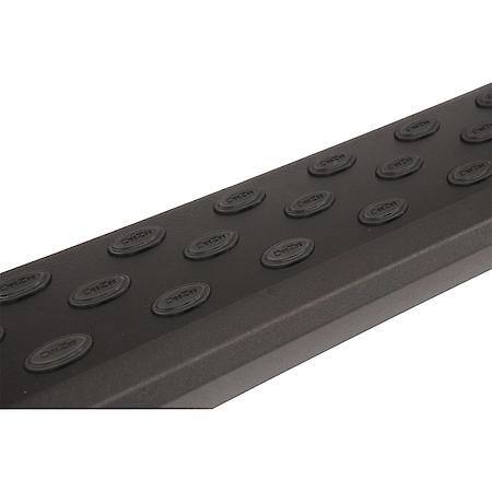 Powder Coated, Black, Aluminum, Unlighted, Requires Running Board Mounting Kit