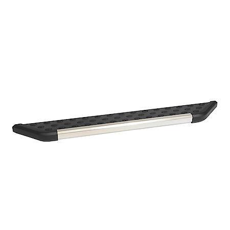 Powder Coated, Black With Chrome Trim, Aluminum, Unlighted, Mounting Kit, 86" L