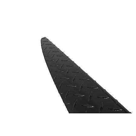 Full Tailgate, Diamond Plated, Black, Aluminum