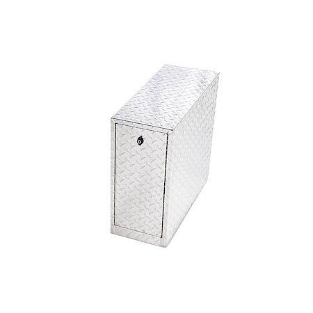 Wheel Well With 5 Drawers, Silver, Aluminum, 20.5 In L X 8.5 In W X 18.88 H