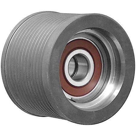 Serpentine Idler/Tensioner Pulley; Steel, 74mm Dia., 54.5mm Width, 12 Grooves