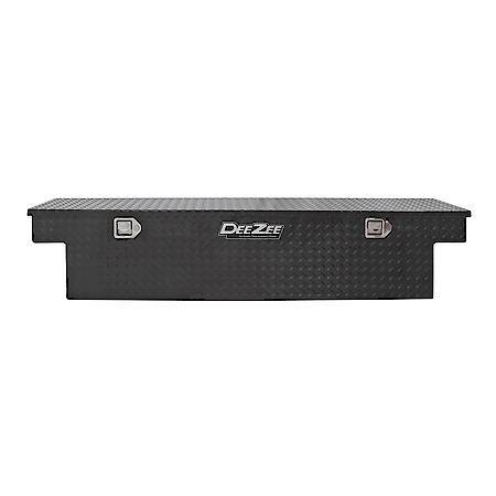 Crossover Single Lid Narrow, Diamond Tread, Black Glos, 12"L X 69.75"W X 14.25"H