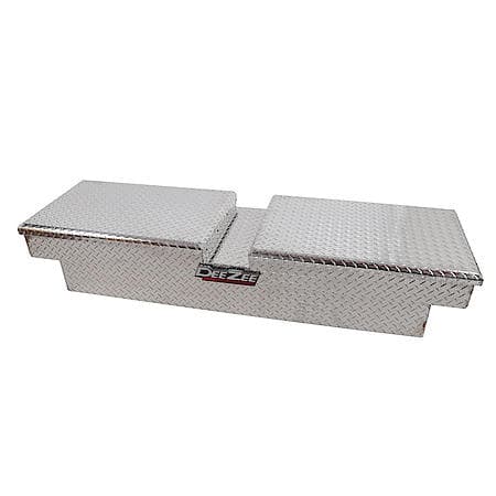 Crossover, Gull Wing, Diamond Tread, Silver, Aluminum, 20" L X 69.75"W X 12.25"