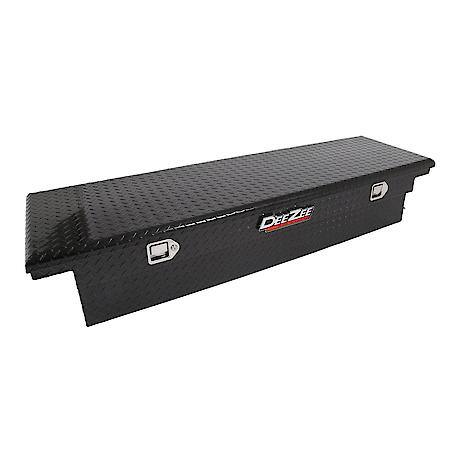 Crossover Low Profile, Single Lid, Diamond Tread, Black Gloss Aluminum