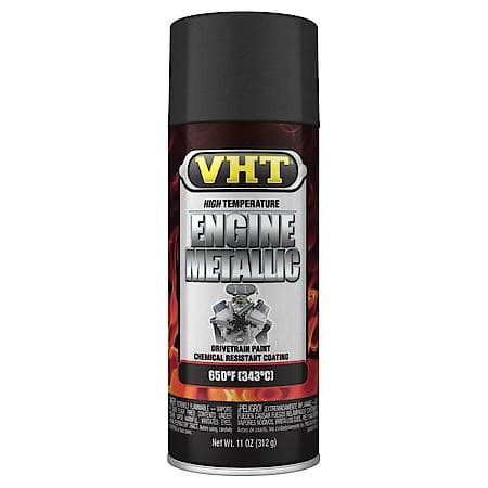 VHT, Engine Metallic, Flat, Black Pearl, 11-oz