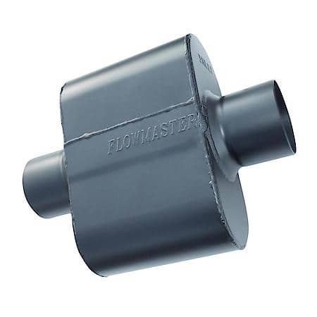 Super 10 Muffler 409S - 3.00 Center In - 3.00 Center Out - Aggressive Sound