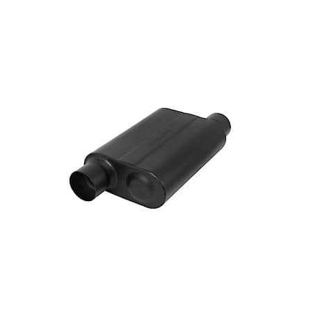 Super 44 Series Muffler 409S - 3.00 Offset In-3.00 Offset Out - Aggressive Sound