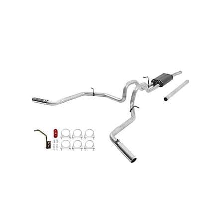 Cat-Back System - Dual Rear-Side Exit - Force Ii - Mild Sound