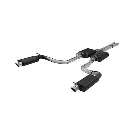 Cat-Back System 409S - Dual Rear Exit - Force Ii - Mild-Moderate Sound